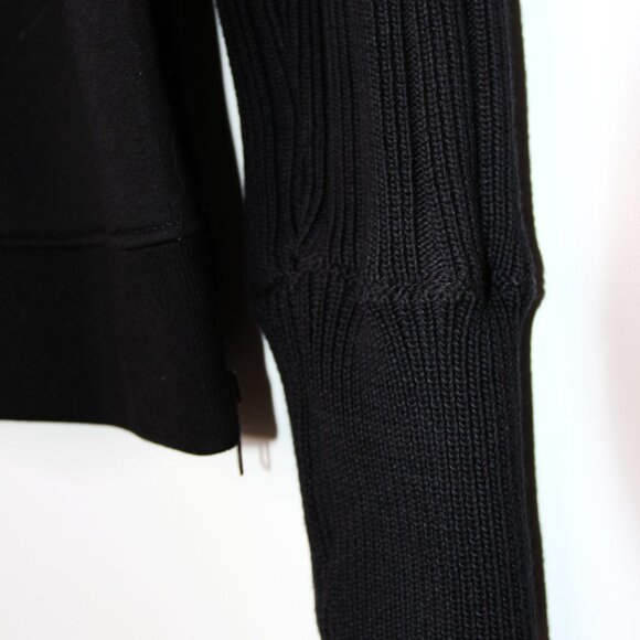 BNWT NEIL BARRETT THUNDERBOLT KNIT RIBBED SLEEVES SWEATER M - Picture 7 of 12